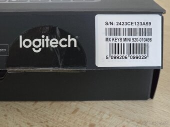 Predam bezdrotovu klavesnicu Logitec MX KEYS MINI v zaruke - 3