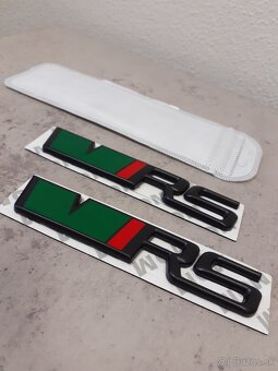 Škoda RS / VRS / V RS emblém - 3