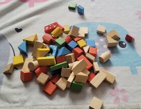 Wooden play blocks shape sorter - 3