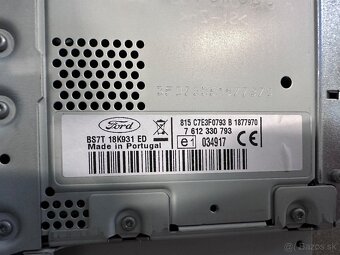 Ford Mondeo mk4 autorádio navigace - 3