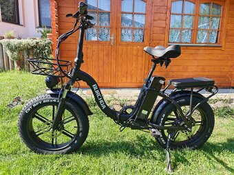 Výkonný mestský ebike Burchda 800W,20Ah,45km/h,100km,nový - 3