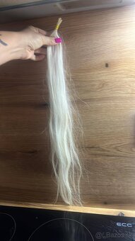 Rusjé vlasy 60 cm 120 prameňov - 3