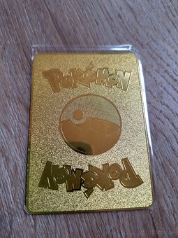 Kovové Pokemon karty - 3