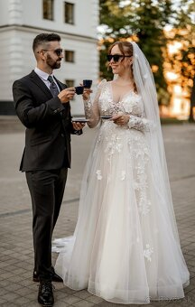 Krásne svadobné šaty Anna Sposa - 3