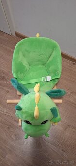 Hojdacie kreslo dinosaurus so zvukom - 3