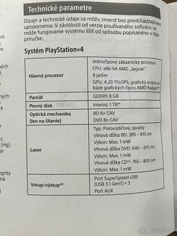 PS 4 Pro + 2 ovládače + 1 hra - 3