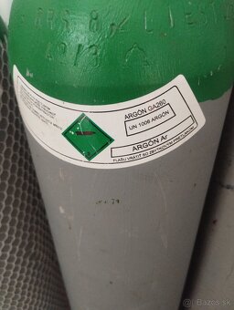 Fľaša Argon, Argon mix 8L. - 3