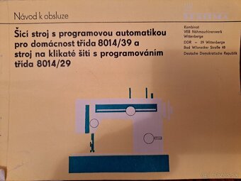 šijací stroj Veritas - 3