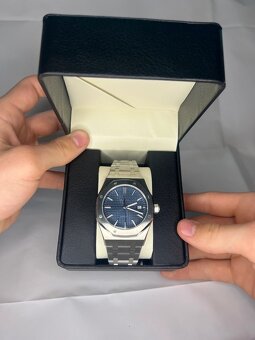 Seiko mod royal oak navy blue - 3