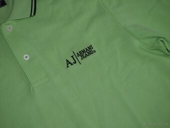 Armani jeans pánske polo tričko - 3