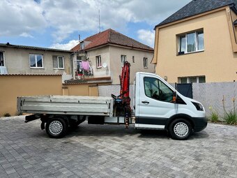 FORD TRANSIT 96KW VALNÍK S HYDRAULICKOU RUKOU NA 2055KG ČR 1 - 3
