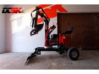 Minibager JMEKA SPIDER 7HP Benzín/manual štart - 3