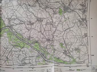 Stara mapa  originál z I. ČSR  - Dunajská Streda - 3