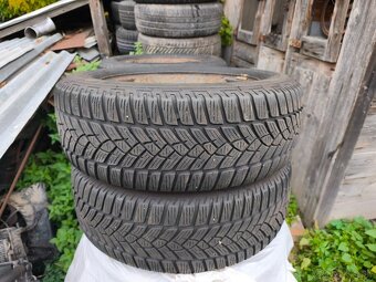 Plechové disky 5x114,3 r16 a zimné gumy 215/60r16 99H - 3