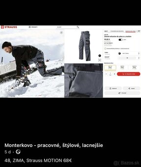 Pracovné nohavice Engelbert Strauss MOTION 2020 - 3