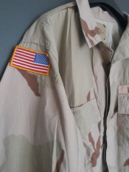 US Army blúza DCU 3-color Rip-stop Long-Regular 1999 - 3