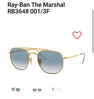 Ray-Ban The Mashal zlaté - 3