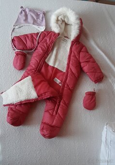 Zimná kombinéza / overal 6 - 9 m - 3