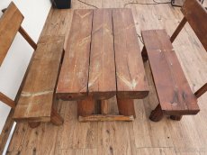 Masivne sedenie - na chatu, do zahrady ... - 3