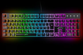 Herná klávesnica Xtrfy K4 Fullsize Black, mechanická, RGB - 3