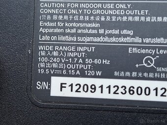 HP 120W originál nabíjačka pre notebooky - 3