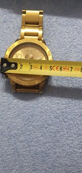 Nixon Zlaté hodinky aj strieborne veľká nad 5cm priemer - 3