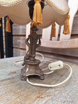 Starozitna mosadzna lampa - 3