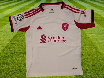 futbalový dres Dominik Szoboszlai Liverpool FC maslovobiely - 3