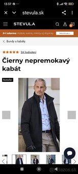 Nový pánsky nepremokavý kabát TEE JAYS -veľ. S - 3