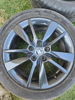 Disky škoda + pneumatiky 225/45 R 17 - 3