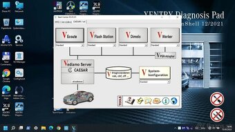 Laptop Mercedes + multiplexer C4 Xentry StarDiagnose12 2021+ - 3