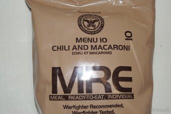 MRE Americkej armády menu 10 - 3