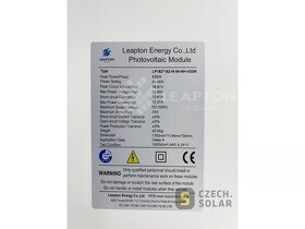 Fotovolticke/fotovoltaicke solarne panely LEAPTON 430W N-Typ - 3