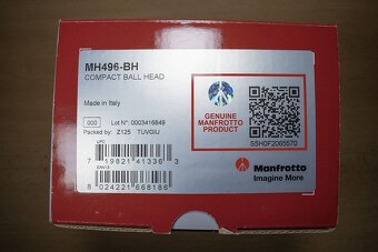 Manfrotto MH496-BH Guľová hlava - 3