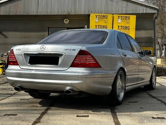 Mercedes-Benz S S55L AMG Long beautiful, iba 103 t km, r. 2 - 3