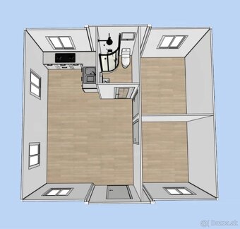 Modulový dom 6,3 x 5,9 - 3