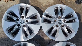 5x112 R16 Škoda originálne elektróny - sada - 3