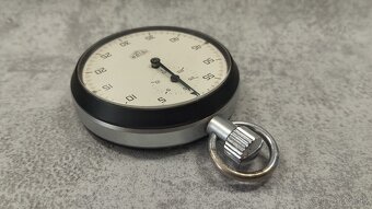 Staré švýcarské kapesní stopky originál Heuer ve velmi hezké - 3