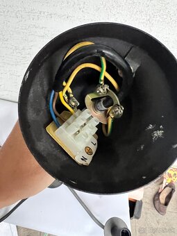 5 ramenny kovovy luster lampa - 3