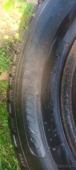 Sada diskov R15 5x100 obute zánovne zimné pneu 195/65 - 3