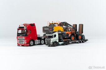 Kovové modely kamióny, bagre, žeriavy - 3