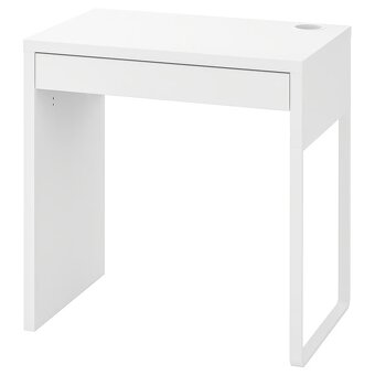 IKEA písací stôl MICKE biely (73 × 50 cm) - 3