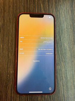 iPhone 13 RED 256 GB - 3
