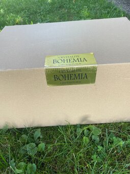 Sada pohárov na stopke zn. BOHEMIA - 3