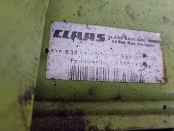 Zadná disková kosa claas 3m - 3