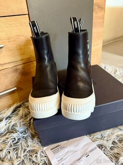 karl lagerfeld original stylove luxusne jarne kozene cizmy - 3
