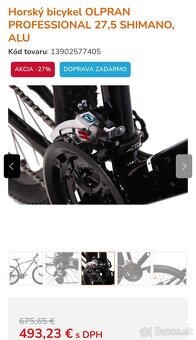 Horský bicykel OLPRAN PROFESSIONAL 27,5 SHIMANO, ALU - 3