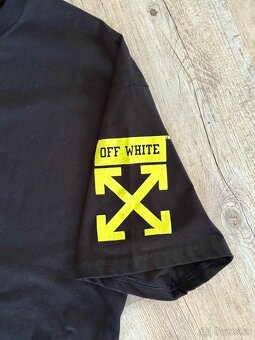 Pánske tričko OFF WHITE x KAWS MANGALIA XXL - 3