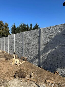 Slovenské betónové ploty aj s montážou len 83€/BM- Prešov - 3