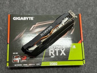 Predám grafickú kartu Gigabyte RTX 2060 6GB - 3